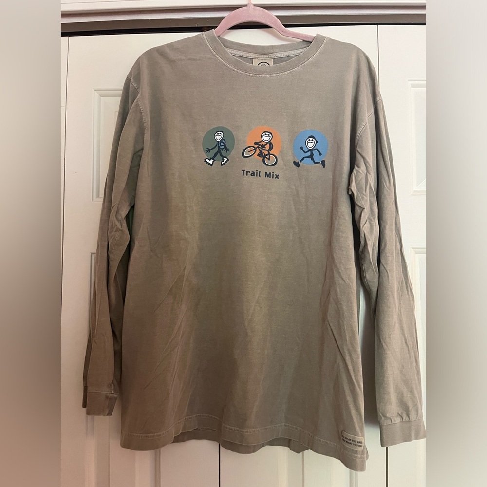 Life is Good “Trail Mix” Long Sleeve T Shirt